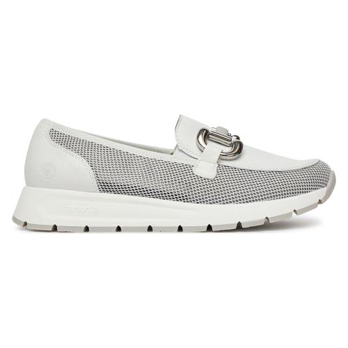 Polobotky Remonte D2G02-80 Přírodní kůže pokrytá syntetickým materiálem,Látkový materiál