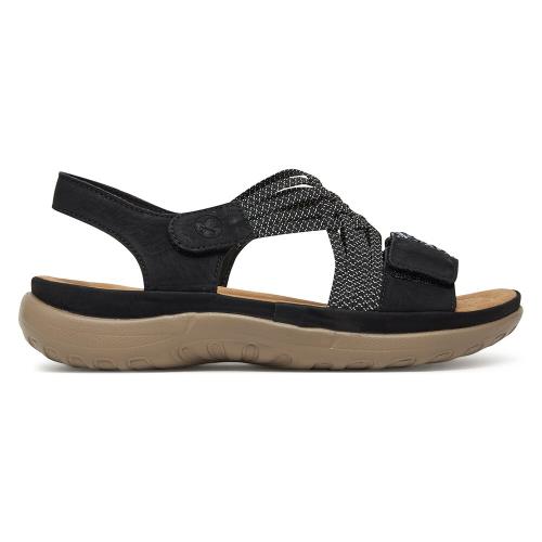 Sandály Rieker 64889-00 Syntetická tkanina