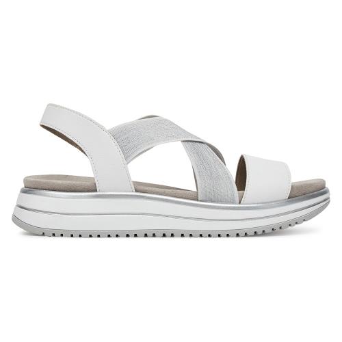 Sandály Remonte D1J50-81 Přírodní kůže pokrytá syntetickým materiálem,Látkový materiál