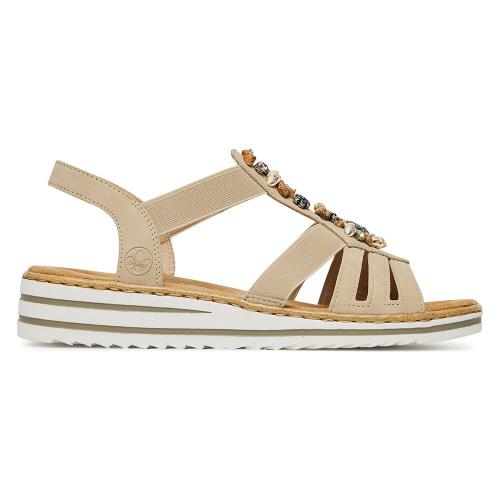 Sandály Rieker V0649-62 Syntetický materiál