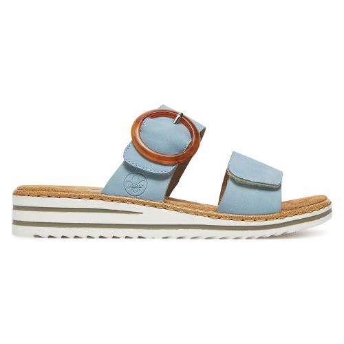 Pantofle Rieker V0692-10 Syntetický materiál