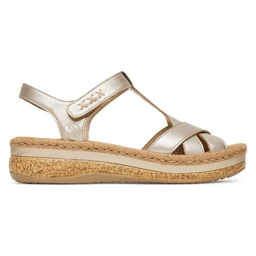 Sandály Rieker V0919-90 Syntetický materiál