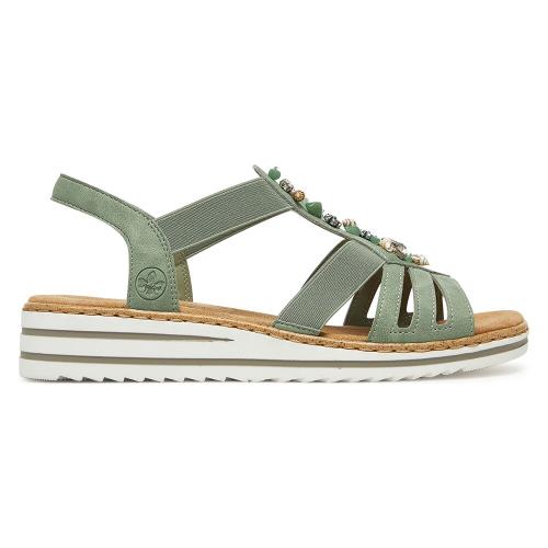 Sandály Rieker V0649-52 Syntetický materiál