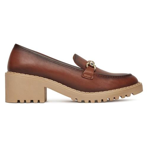 Polobotky Lasocki WB-RONA-22 Přírodní kůže (useň) - Lícová