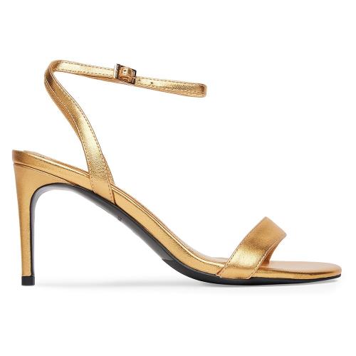 Sandály EVA MINGE AGERATUM-LT133-6 Přírodní kůže (useň) - Lícová