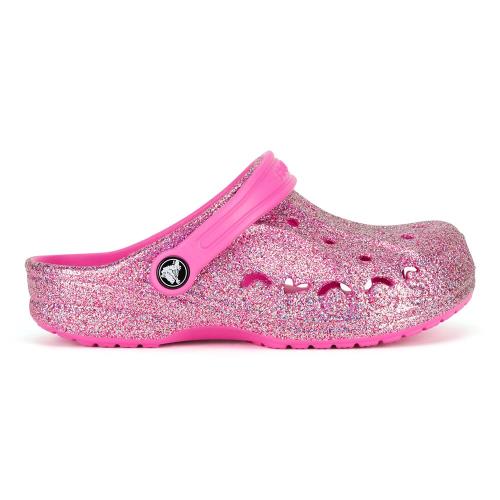 Bazénové pantofle Crocs BAYA GLITTER CLOG T 207014-7AA Syntetický materiál