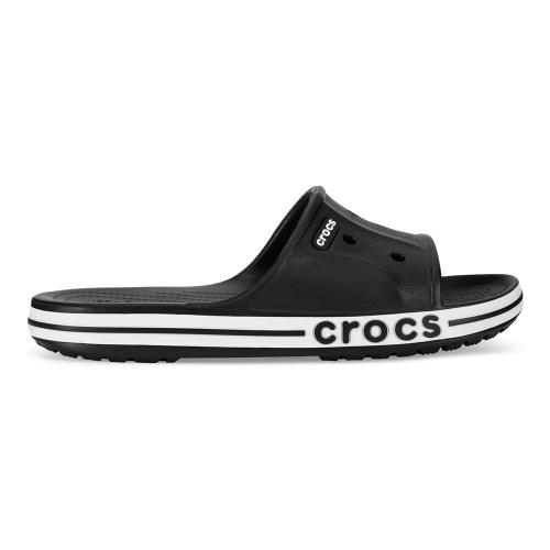 Pantofle Crocs BAYABAND SLIDE 205392-066 Syntetický materiál