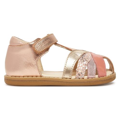 Sandály Lasocki Kids BOB CI12-BOB-04(II)DZ Přírodní kůže (useň) - Lícová