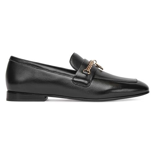 Polobotky EVA MINGE CYNIA-LT2513-37 Přírodní kůže (useň) - Lícová