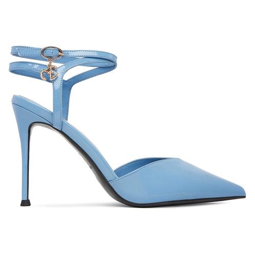 Lodičky EVA MINGE MONA-SLT1582-2 Přírodní kůže (useň) - Lícová