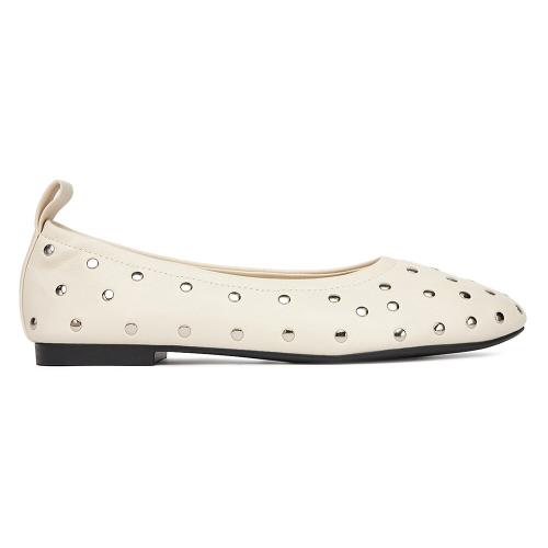 Baleríny Badura HEATHER-LT249060-56 Přírodní kůže (useň) - Lícová