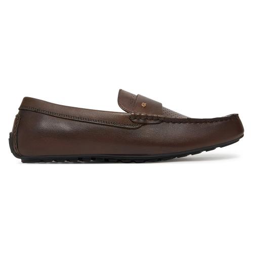 Polobotky Gino Rossi LUIGI-02 125AM Přírodní kůže (useň) - Lícová