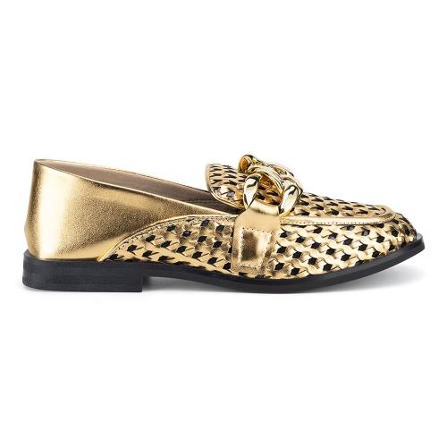 Polobotky Badura CALLA-V179217-325 Přírodní kůže (useň) - Lícová