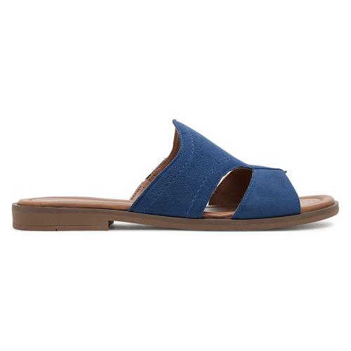 Pantofle Lasocki WI23-FOXI-57 Přírodní kůže (useň) - Semiš