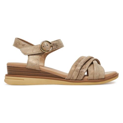 Sandály Lasocki WB-MARLENA-06 Přírodní kůže (useň) - Semiš