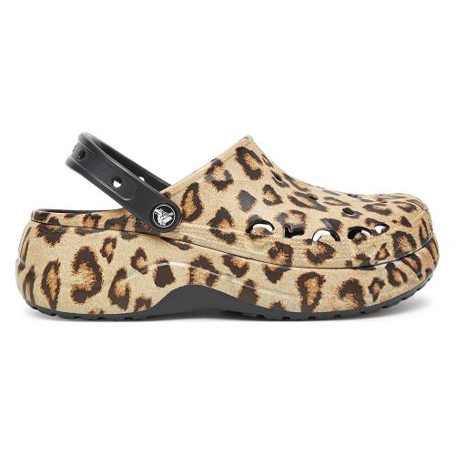 Pantofle Crocs BAYA PLATFORM CLOG 208712-0C4 Materiál - Croslite
