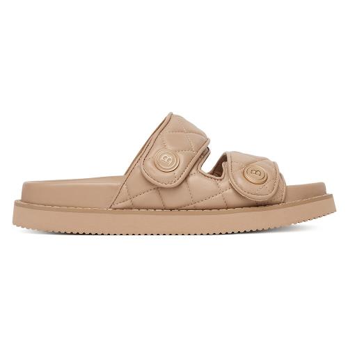 Pantofle Badura CACTUS-124AL2309 Přírodní kůže (useň) - Lícová