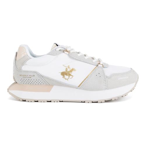 Tenisky Beverly Hills Polo Club CRUZ MIX 2 Látkový materiál,Přírodní kůže (useň) - Semiš