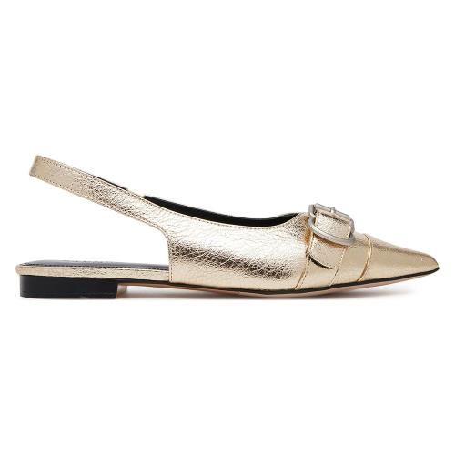 Baleríny Badura HIBISCUS-LT593-911 Přírodní kůže (useň) - Lícová