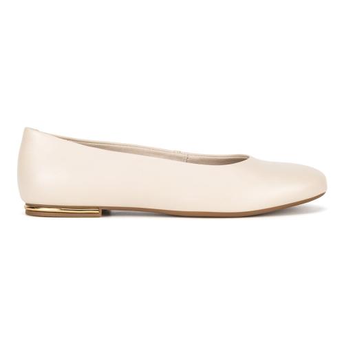 Baleríny Lasocki RST-ARABELLA-06 Přírodní kůže (useň) - Lícová