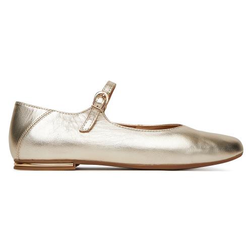 Baleríny Lasocki RST-ARABELLA-01 Přírodní kůže (useň) - Lícová