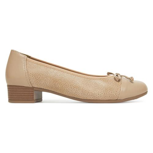 Lodičky Go Soft RST-GISEL-01 Syntetický materiál,Přírodní kůže (useň) - Semiš