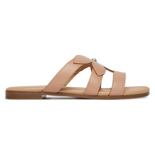 Pantofle Lasocki RST-ARENA-69 Přírodní kůže (useň) - Lícová