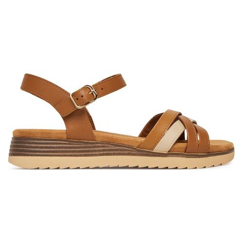 Sandály Lasocki RST-KSYMENA-01 Přírodní kůže (useň) - Lícová