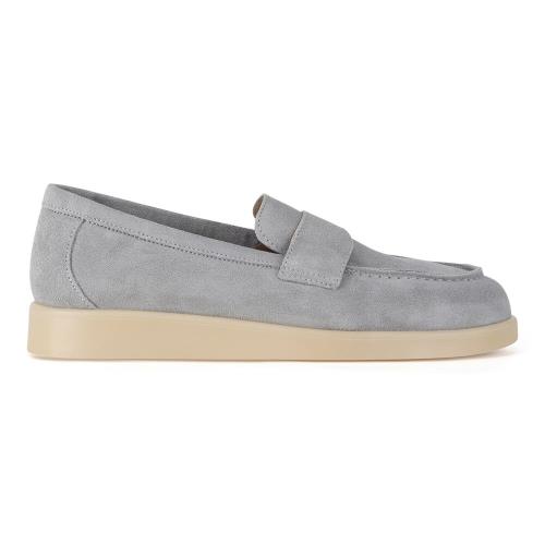 Polobotky Gino Rossi ELIA-E25-26281 Přírodní kůže (useň) - Semiš