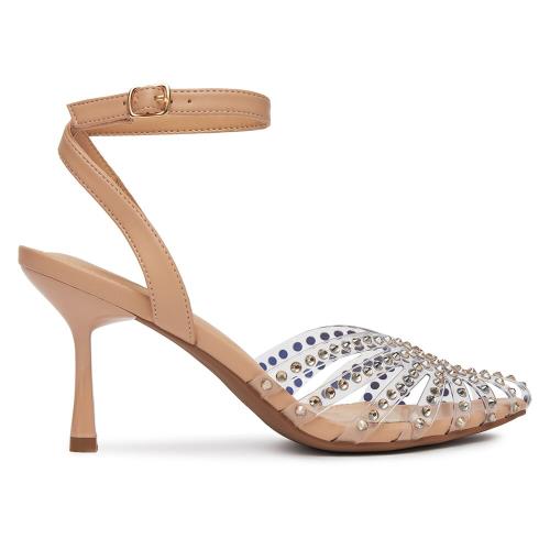 Lodičky Jenny R25SS0511 Syntetická tkanina,Imitace kůže/-Ekologická kůže