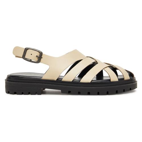 Sandály G-STAR RAW WI34-23568-02 Přírodní kůže (useň) - Lícová