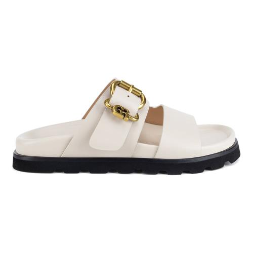 Pantofle Gino Rossi 4781-25 Přírodní kůže (useň) - Lícová