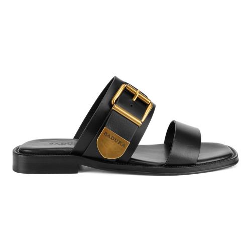 Pantofle Badura LOTUS-118261 Přírodní kůže (useň) - Lícová