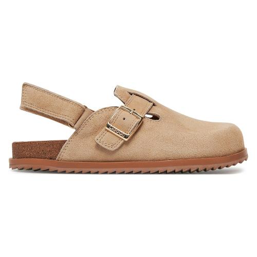 Sandály Lasocki Young BRICK CI12-BRICK-01 Přírodní kůže (useň) - Semiš