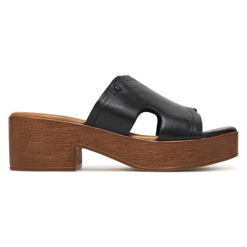 Pantofle Lasocki WI16-2356-01 Přírodní kůže (useň) - Lícová