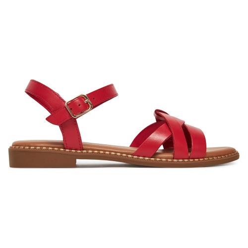 Sandály Lasocki RST-KM215-02 Přírodní kůže (useň) - Lícová