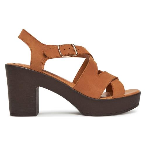 Sandály Lasocki EST-2027-01 Přírodní kůže (useň) - Nubuk