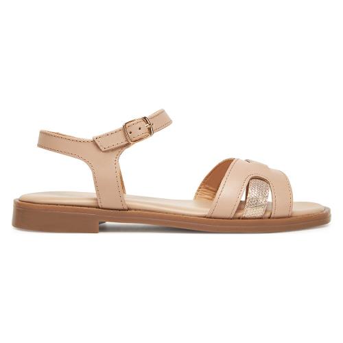 Sandály Lasocki RST-EMIE-04 Přírodní kůže (useň) - Lícová