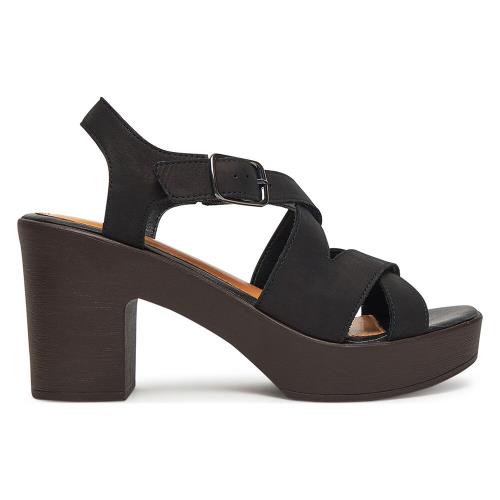 Sandály Lasocki EST-2027-01 Přírodní kůže (useň) - Nubuk