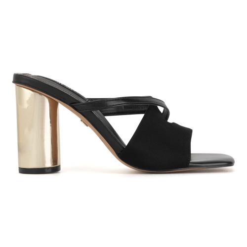 Pantofle NINE WEST WSS21562-01 Látkový materiál,Syntetický materiál