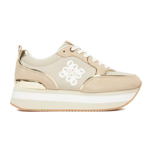 Tenisky NINE WEST SS25-3C093 Látkový materiál,Přírodní kůže (useň) - Semiš