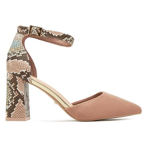 Lodičky DeeZee FERRI1 Látka/-Látka,Imitace kůže/-Ekologická kůže