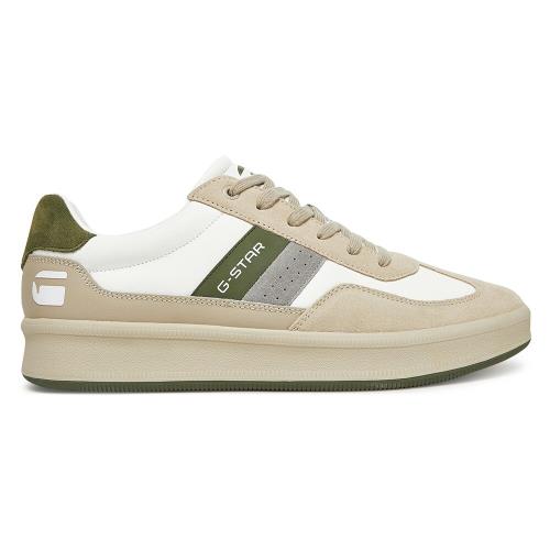 Tenisky G-STAR RAW CARTER-01-WE Přírodní kůže pokrytá syntetickým materiálem,Přírodní kůže (useň) - Semiš