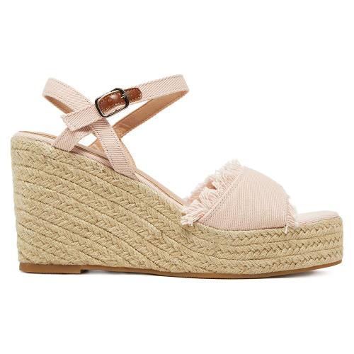 Espadrilky DeeZee E0822-4A Látkový materiál Espadrilky DeeZee E0822-4A Látkový materiál