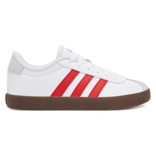 Tenisky adidas VL COURT 3.0 K IH3484 Syntetický materiál,Přírodní kůže (useň) - Semiš