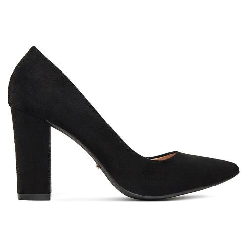 Lodičky DeeZee LB9901-BLACK SU Látkový materiál