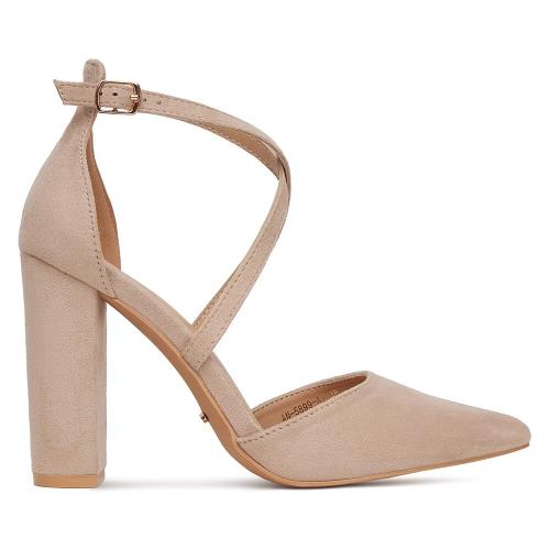 Lodičky DeeZee AN-5899-A7 Látkový materiál