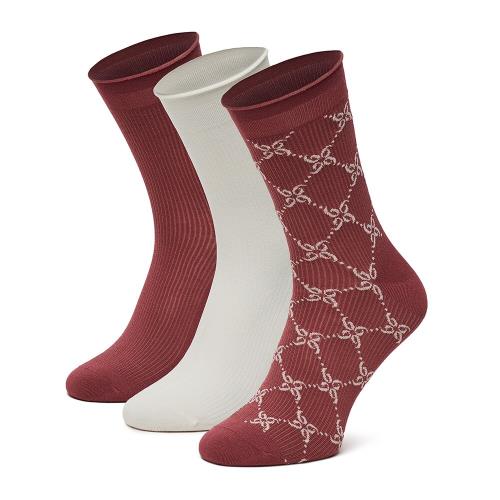 Ponožky NINE WEST BR_NW_01_Z_SS25 (3 PACK) WHITE