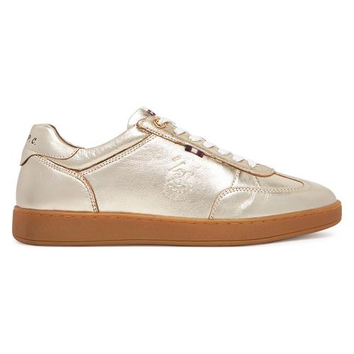 Tenisky Beverly Hills Polo Club WI44-VOUN-02 Přírodní kůže (useň) - Lícová