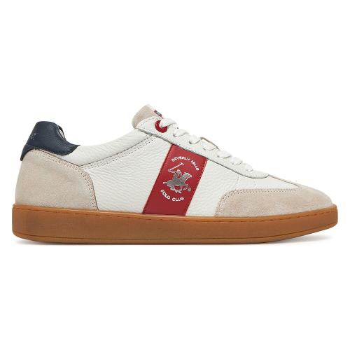 Tenisky Beverly Hills Polo Club WI44-VOUN-01 Přírodní kůže (useň)/-Přírodní kůže (useň),Přírodní kůže (useň) - Semiš